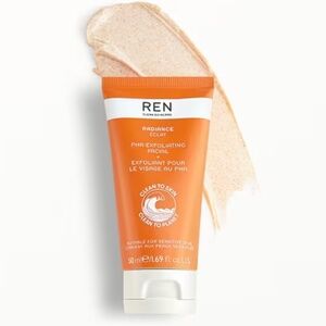 New REN Clean Skincare PHA Exfoliating Facial Bright Sensitive Skin 1.69 Fl oz.